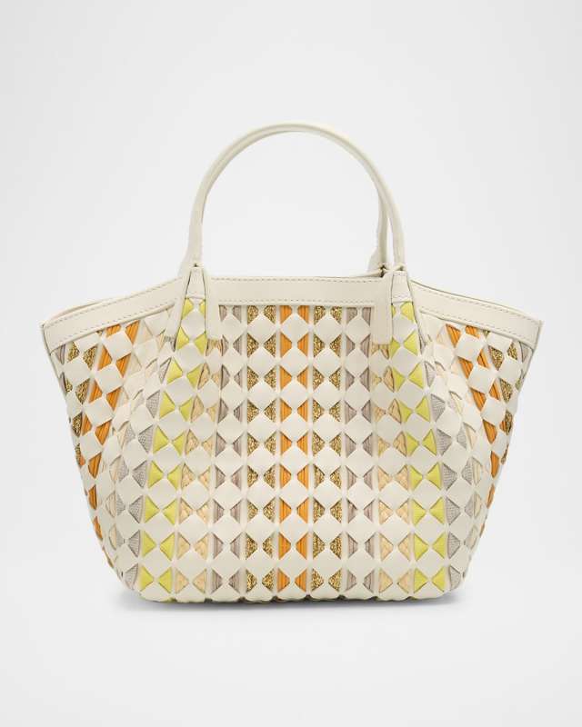 Secret Mini Mosaic Top-Handle Bag
